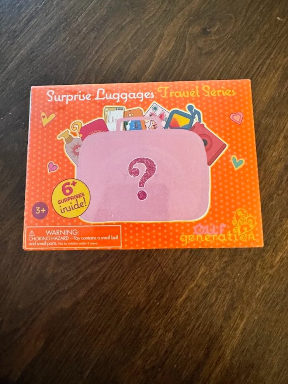 Our Generation Secret Luggages Travel Series Blind Bag Sealed